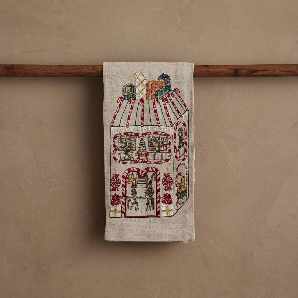 Toy Workshop Tea Towel