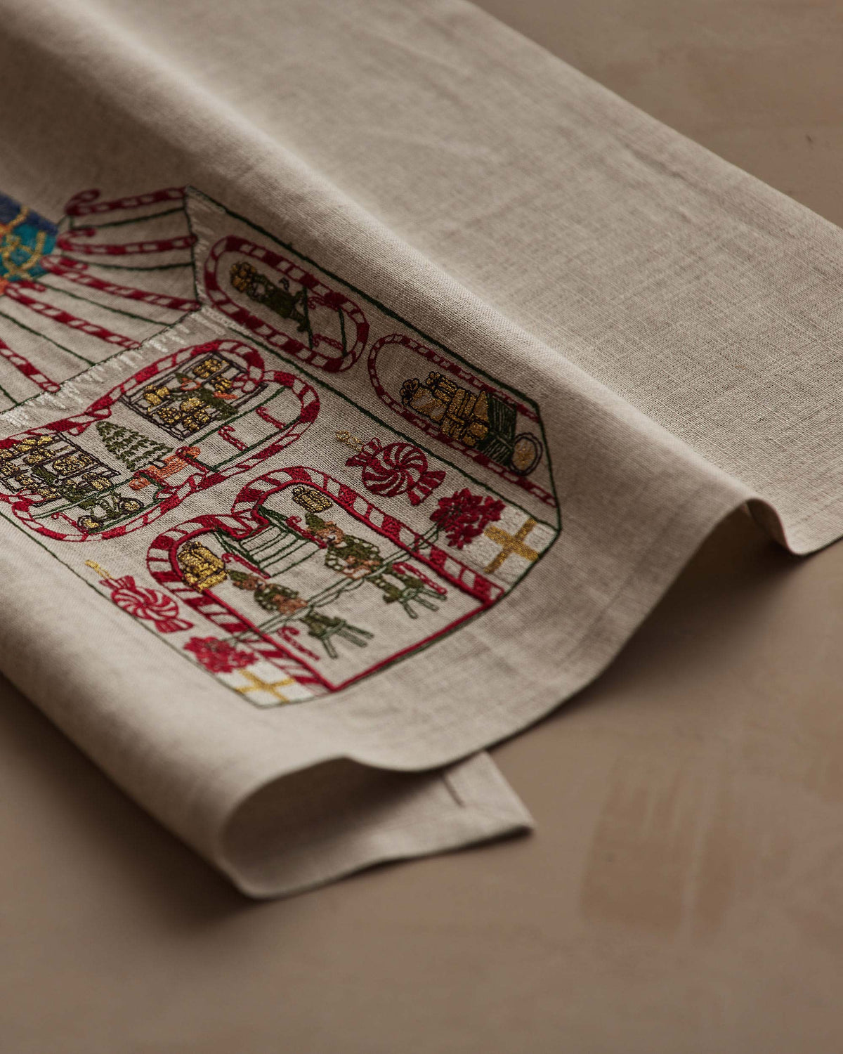 Toy Workshop Tea Towel