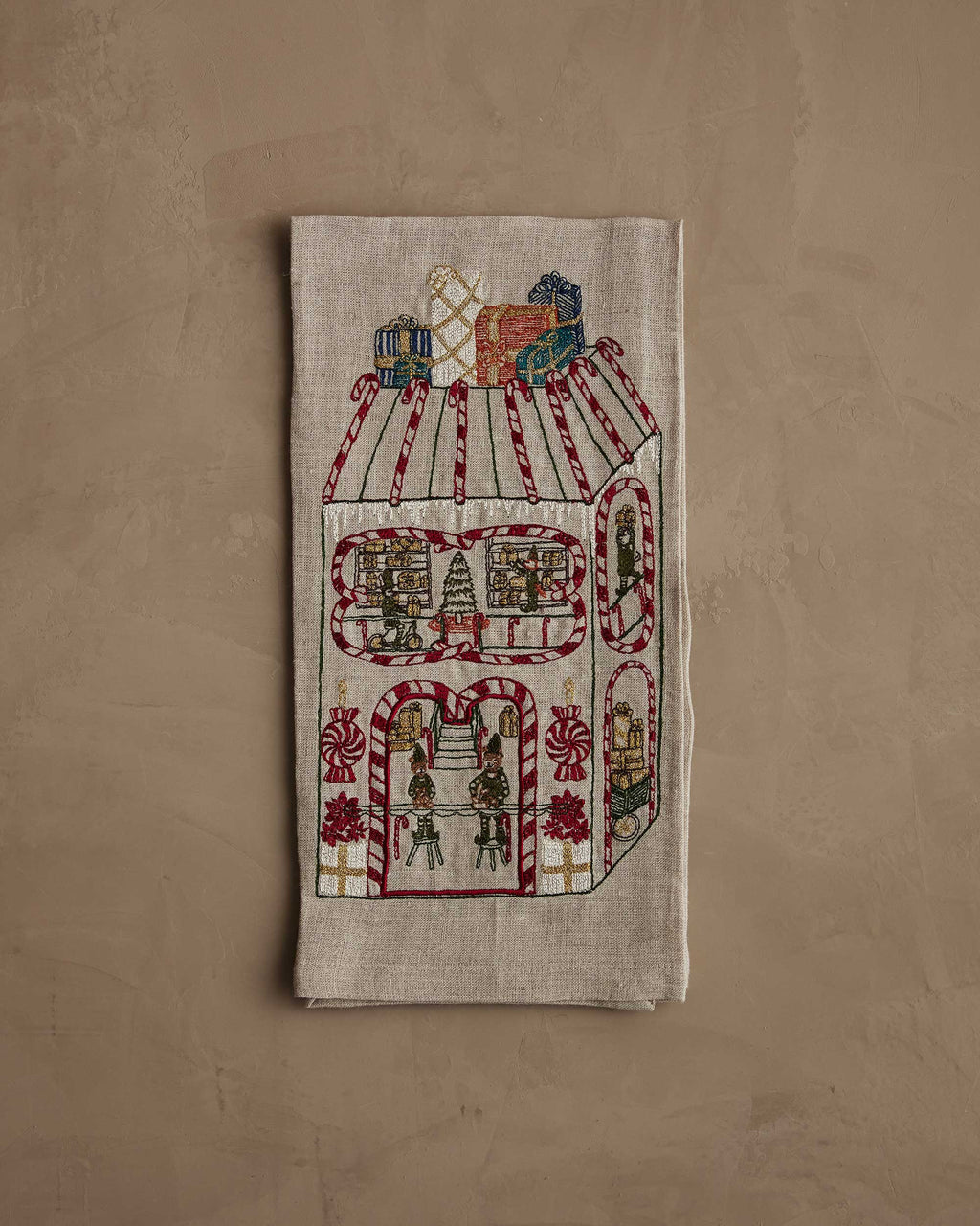 Toy Workshop Tea Towel