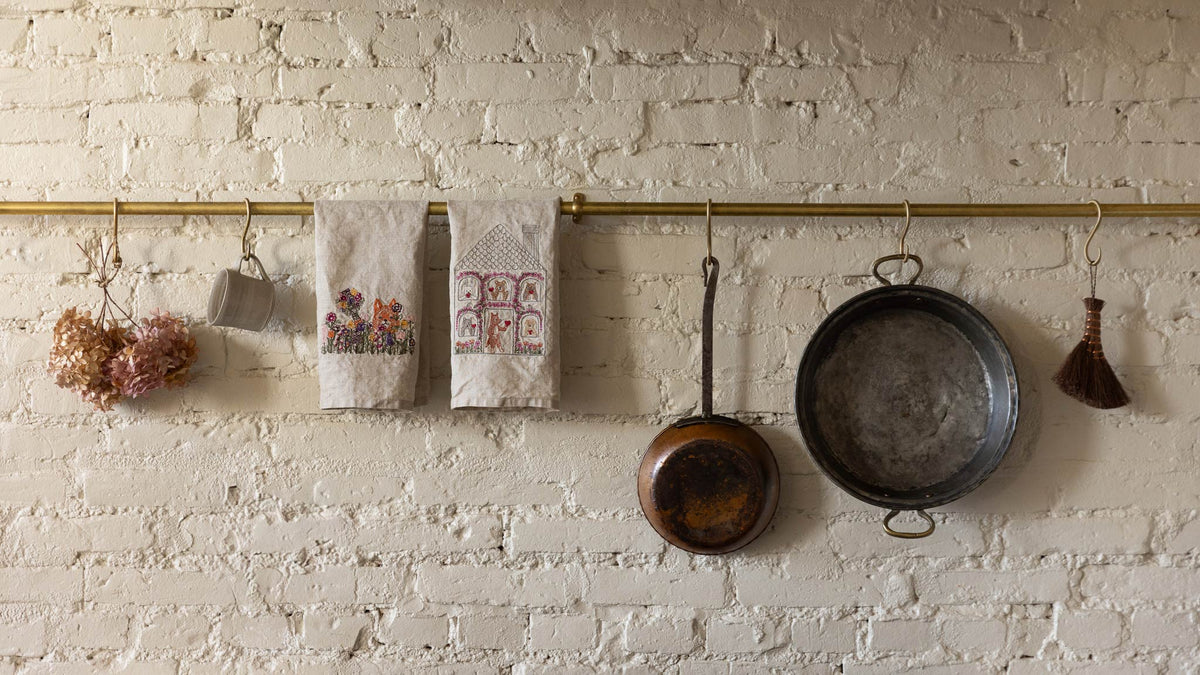 Home is Where the Heart is Tea Towel